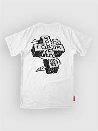 Loose Riders Shred Lords Tech Tee white Miehet