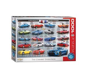 Chevrolet The Camaro Evolution - palapeli - 1000 palaa, 48*68cm