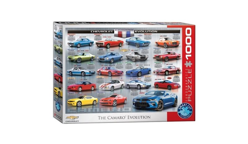 Chevrolet The Camaro Evolution - palapeli - 1000 palaa, 48*68cm