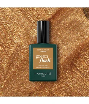 manucurist Green Flash Geelilakka 15 ml Shimmer