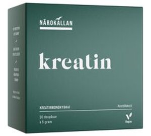 Närokällan Kreatin 30 pussia