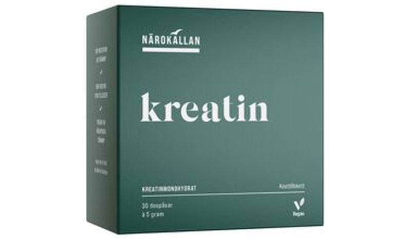 Närokällan Kreatin 30 pussia