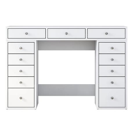 Make-Up Table, BJ106, White, 100% MELAMINE COATED E1 QUALITY CHIPBOARD