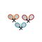 Happy Summer Soft Racket set 2-IN-1 – kuva 1