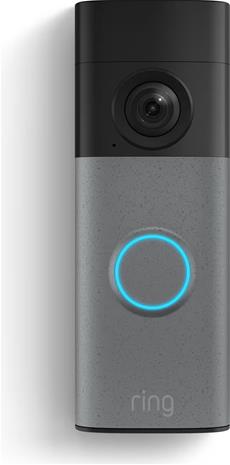 Ring Battery Video Doorbell - Retinal 2K & Chime (3rd Gen) - Speckled Grey