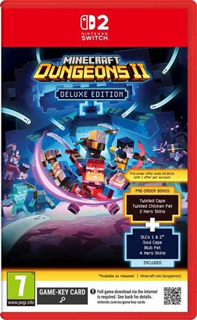 Minecraft Dungeons II, Nintendo Switch 2 -peli
