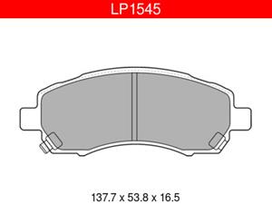 Delphi LP1545 Subaru etujarrupalasarja, Moottoripyörävaraosat