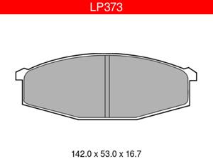 Delphi LP373 Nissan etujarrupalasarja, Moottoripyörävaraosat