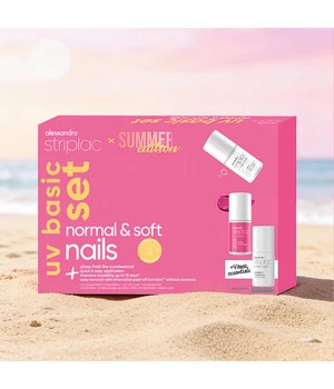 Alessandro Striplac UV Basic Set normal & soft nails Summer Edition Kynsilakkasetti 1 kpl