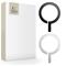 Tech-Protect MetalRing MagSafe Magnetic Ring 2-pack Black & Silver – kuva 3