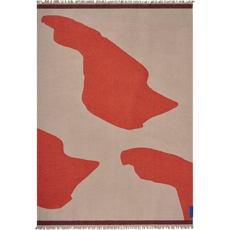 Mette Ditmer Studio viltti Oranssi, 130ä—175 cm