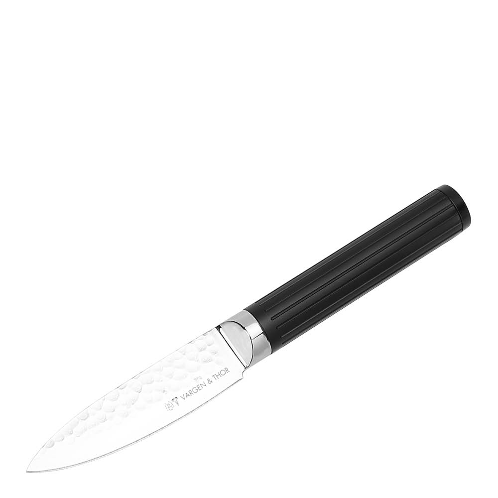 Vargen & Thor - Glima Vihannesveitsi 9 cm Teräs/Musta