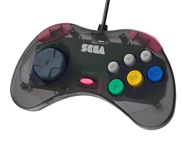 Retro-Bit SEGA Saturn USB, PC/Nintendo Switch/Mac -peliohjain