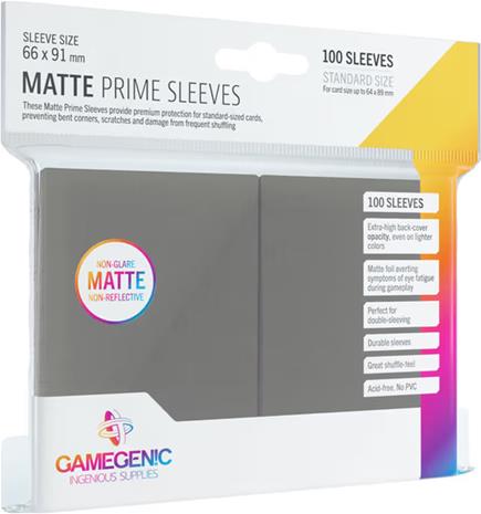 GameGenic Matte Prime pelikorttisuojat