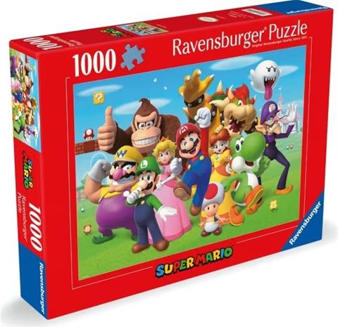 Super Mario Palapelit 1000 palaa, Ravensburger