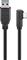Pro USB-C™ to USB A 3.0 cable 90° black 1m – kuva 5