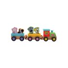 Johntoy Woezel & Pip - Wooden Train Set with Figures