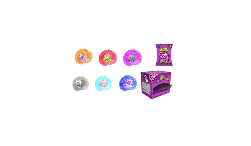 Cortex Crypt Squishy Brains 10cm - assorted – kuva 1/4