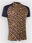 Ion Rashguard Maze Ss Lycra checkered / gold Miehet