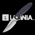 Sencut Vyrce, Purple Canvas Micarta, Satin