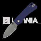 CIVIVI Baby Banter Slip Joint, Blue G-10, Gray Stonewash