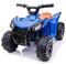 Sähköinen lasten ATV lapsille 7.2V, sininen – kuva 2