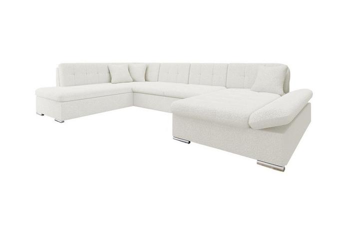 Zumar 5-sits Hörnbäddsoffa White -