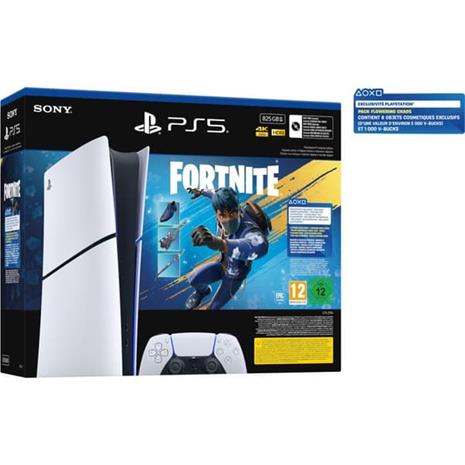 Sony PlayStation 5 Slim (PS5, 825GB) Digital Edition - Flowering Chaos Bundle, pelikonsoli + peli