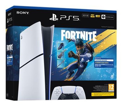Sony PlayStation 5 Slim (PS5, 825GB) Digital Edition - Flowering Chaos Bundle, pelikonsoli + peli