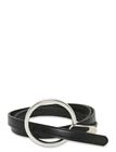Mango Thin Belt With Maxi-Buckle - Black - M