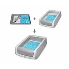 PetSafe - ScoopFree Self-Cleaning Litter Box â€“ 2nd Generation + Reusable Tray with Crystal Litter - Bundle