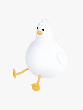 Lippa Chicken night light in warm white with touch rechargeable battery and timer