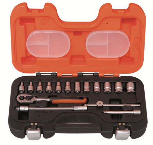 Bahco S160AF Hylsysarja 1/4""