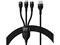Baseus 3in1 USB cable Flash Series USB-C + micro USB + Lightning 100W 1.2m – kuva 8