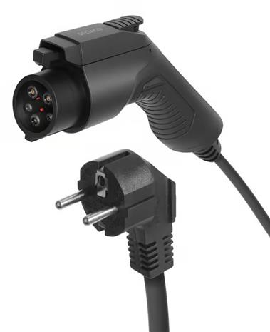 Deltaco e-Charge cable Mode2 Schuko - type 1 6A 1.5+4M