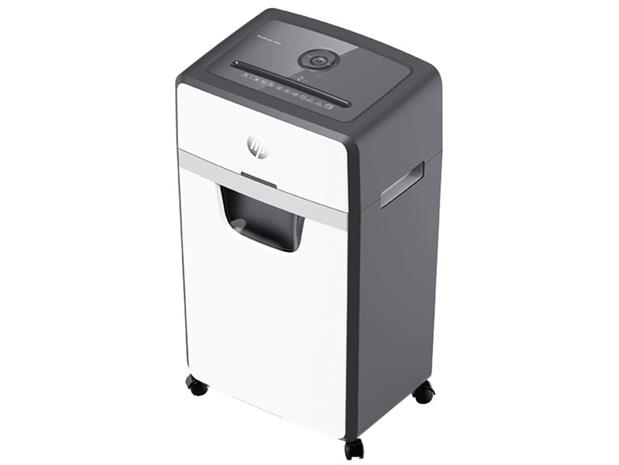 HP 2808 paper shredder Micro-cut shredding 65 dB 22 cm White, Black