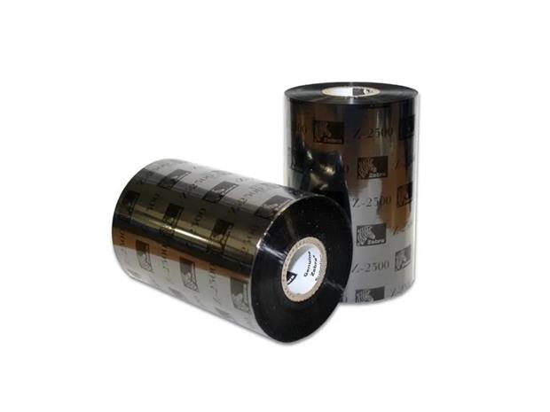 Zebra 2300 Wax thermal ribbon 450 m Black
