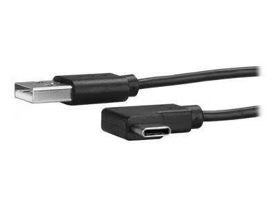 StarTech.com USB-A to USB-C Cable - Right-Angle - M/M - 1 m (3 ft.) - USB 2.0