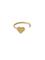 Design Letters Heart Ring Silver – kuva 5