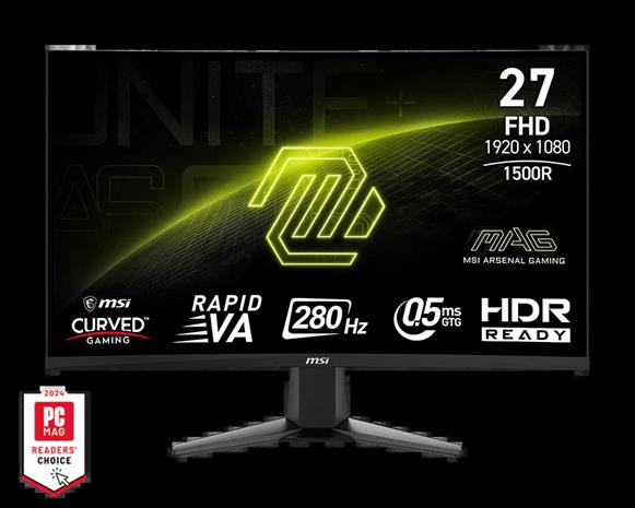 MSI MAG 276CXFDE (27"), näyttö – kuva 1/1