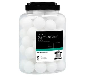 AVENTO Pöytätennispallo 60kpl 46tr - pingispallo