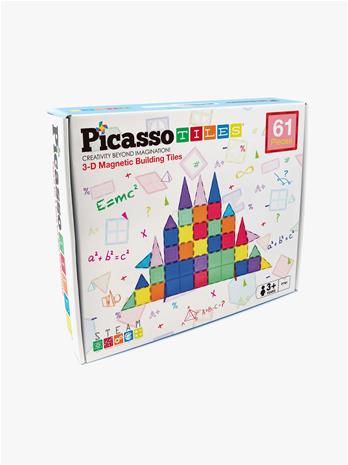 PicassoTiles Magnetic Tiles set 61 pcs