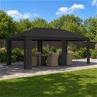 vidaXL Gazebo-kansio 6 x 3 m Antrasiitti Polyesteri 190 gsm