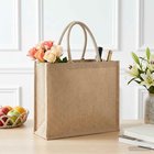 vidaXL Juutti käsilaukut 10 pcs Luonnollinen 42 x 33 x 19 cm