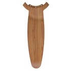 Kattotuuletin Eco Talos, vaalea puu, metalli, DC-moottori, Ø135 cm