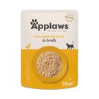 48x70g Cat Natural Pouch kananrinta Applaws