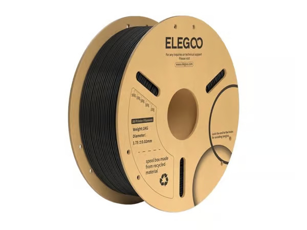 ELEGOO PLA+ filamentti (musta)