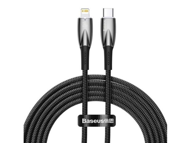 Baseus USB-C cable for Lightning Glimmer Series 20W 2m