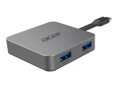 Acer 4-in-1 Type-C Dongle Wired USB 3.2 Gen 1 (3.1 Gen 1) Type-C Silver