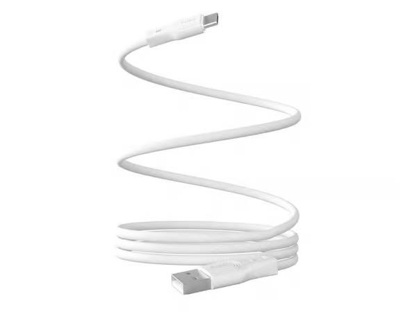 Puro Magnetic 10W Magnetic USB-A - USB-C 1m Cable - White